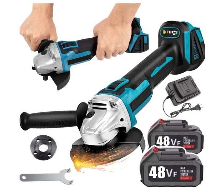 Akkukulmahiomakone , 2 akkua