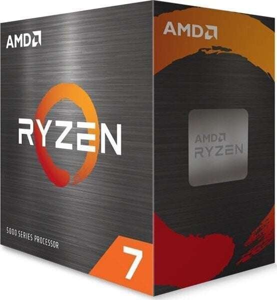 Prosessori AMD RYZEN 7 5800X -prosessori - AM4 - 4,70 GHz - 8 ydintä