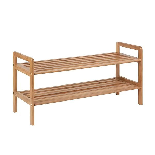 Bambusta valmistettu kenkähylly, Begryf, SRB24, 70x26x40 cm, ruskea