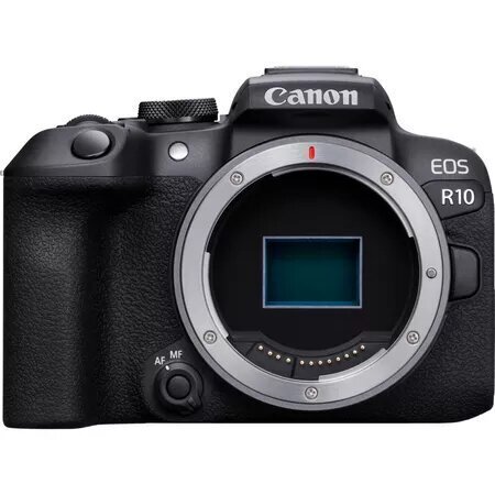 Digikamera Canon EOS R10 - Digital camera - mirrorless - 24.2 MP - APS-C - 4K / 60 fps - body only - Wi-Fi, Bluetooth - black