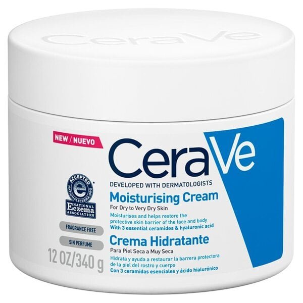 Cerave kosteuttava kasvo- ja vartalovoide, 340 ml