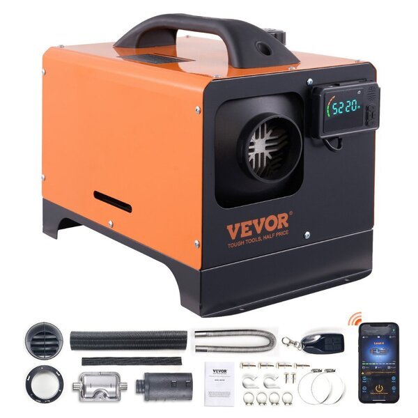 Diesellämmityslaite 5 KW Vevor, 12V