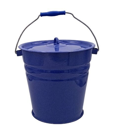 Emaloituämpäri kannella 12l