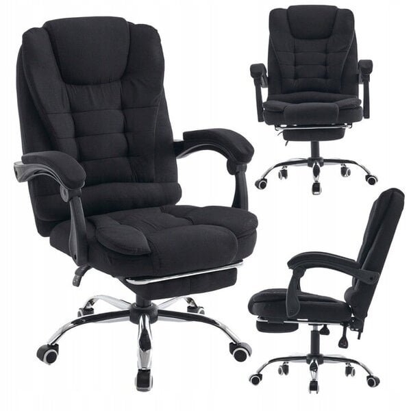 Ergonominen toimistotuoli jalkatuella CERLO