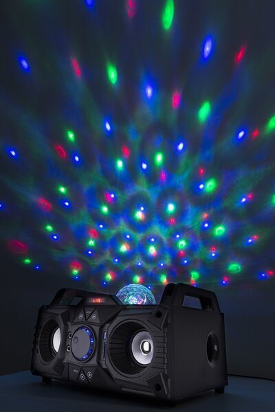 Stereojärjestelmä Fenton KAR100 100W Music Center akulla ja Bluetoothilla