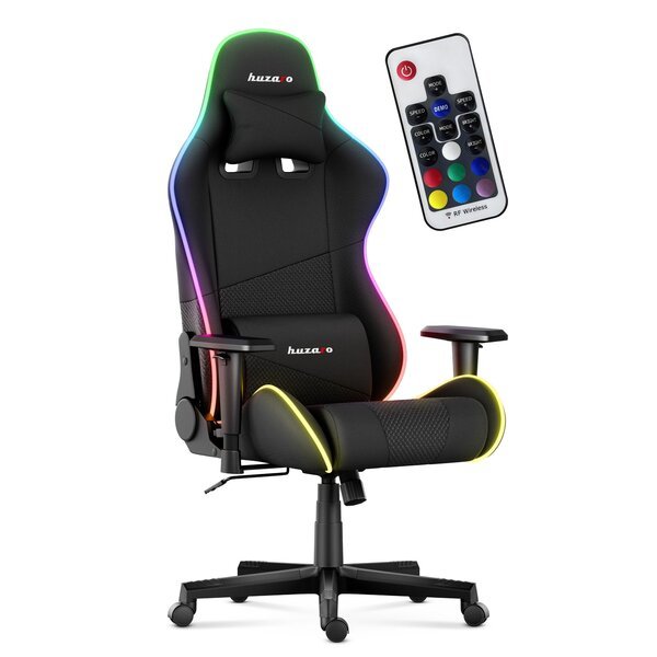 HUZARO FORCE 6.2 Mesh RGB LED -pelituoli