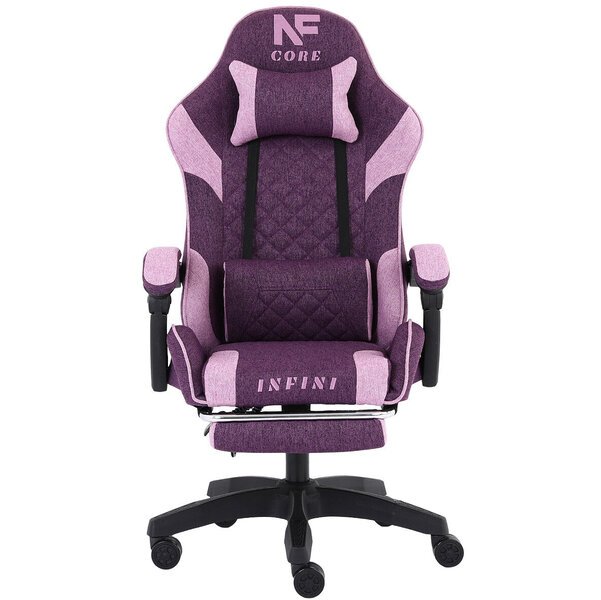 INFINI Core Purple -pelituoli jalkatukilla