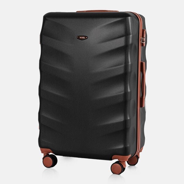 Iso matkalaukku 77x50x29 VOYO Fjord, 102L, L, musta