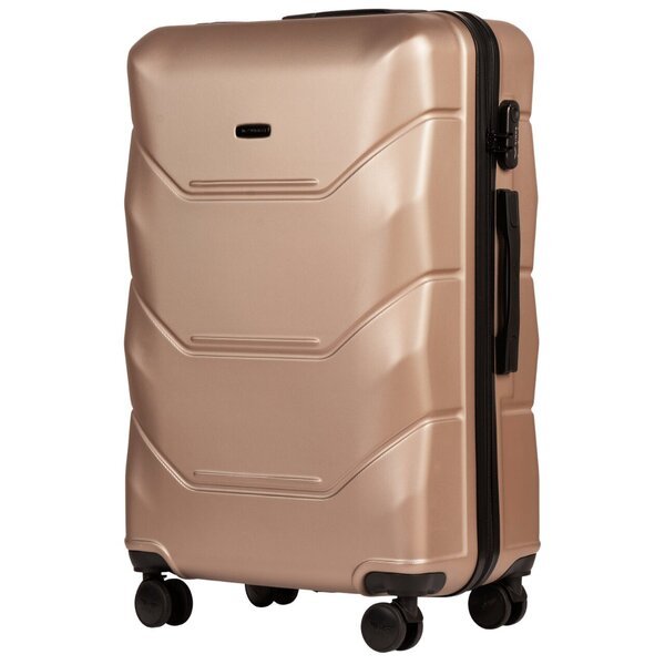 Iso matkalaukku Wings Peacock 3.0, Laajennettava 28", samppanjaväri, nenurodyta