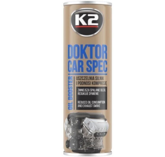 K2 Doctor Car Spec -öljyn lisäaine, 443 ml