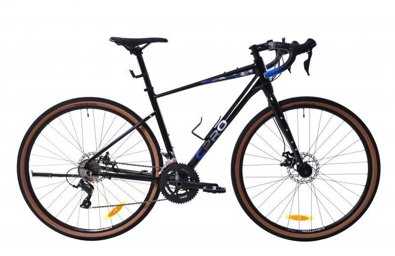 Gravel-pyörä Cpro Gravel G 9.4, 28 tuumaa, musta