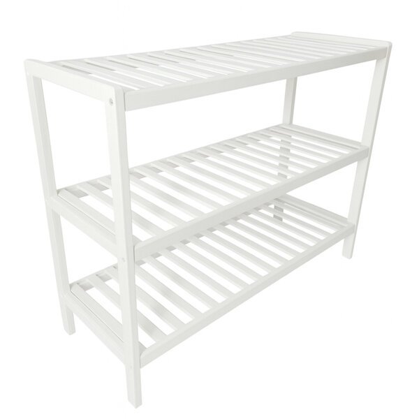 Kenkähylly Begryf, 70x26x55 cm, valkoinen