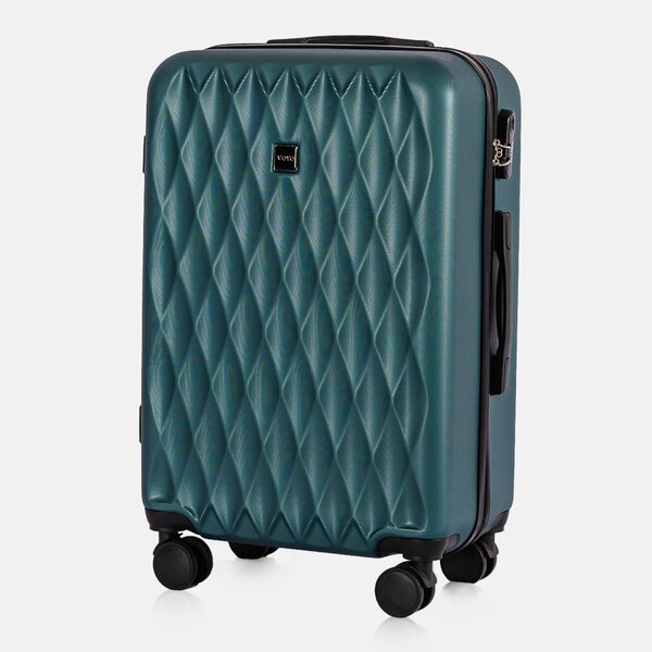 Keskikokoinen matkalaukku VOYO Nova 67x45x26cm, 66L, M, tummanvihreä