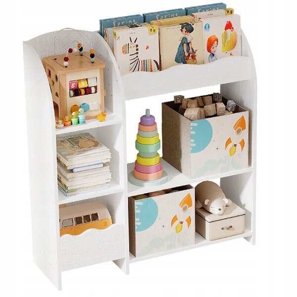 Kirjahylly, lehtiteline, lelukaappi, seisova kirjahylly, loft-tyylinen, tilava