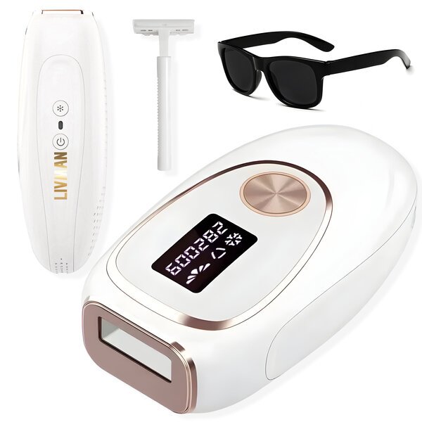 Koko kehon IPL-epilaattori, 990 000 välähdystä, LIVMAN BH-T03