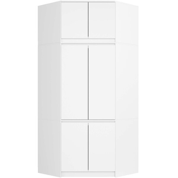 Kulmakaappi Akord S100, valkoinen