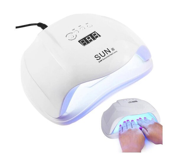 Kynsilamppu SunX 54W UV-lamppu UV/LED-kynsilamppu L-258