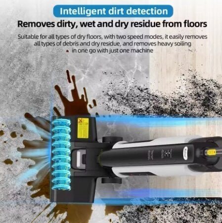 Varsi-imuri Langaton pölynimuri–lattianpesuri Redkey W12 SE