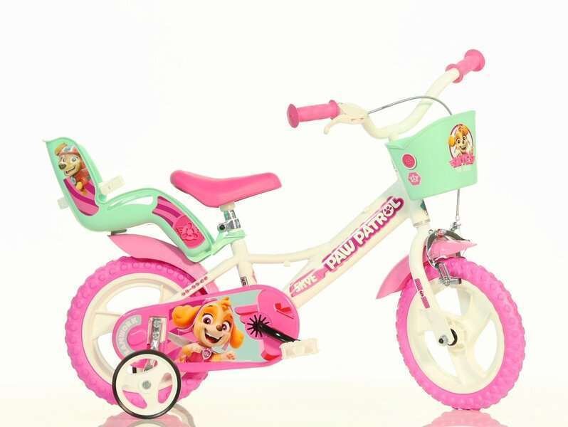 Lastenpyörä Dino Bikes Paw Patrol Girl, 12", pinkki