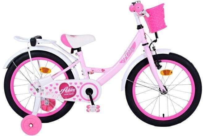 Lastenpyörä Volare Ashley, 18", pinkki