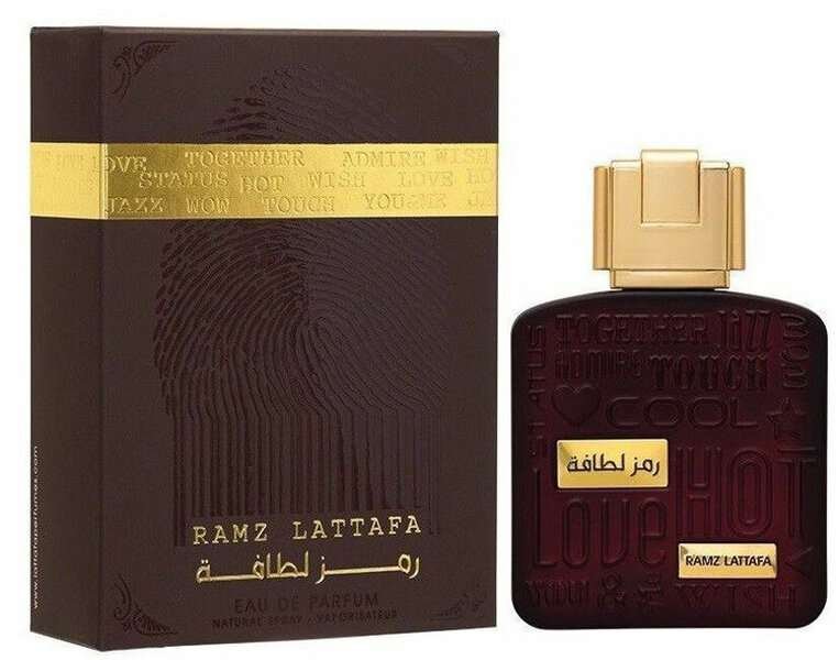 Unisex-hajuvesi Lattafa Ramz Lattafa EDP, 100 ml