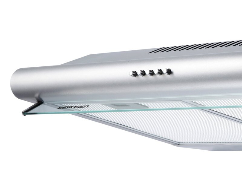 Liesituuletin Liesituuletin, kaapin alla - 60 cm., Berdsen INOX, vaimennin