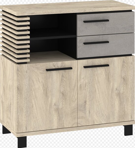 Lipasto Lamir, ruskea/musta