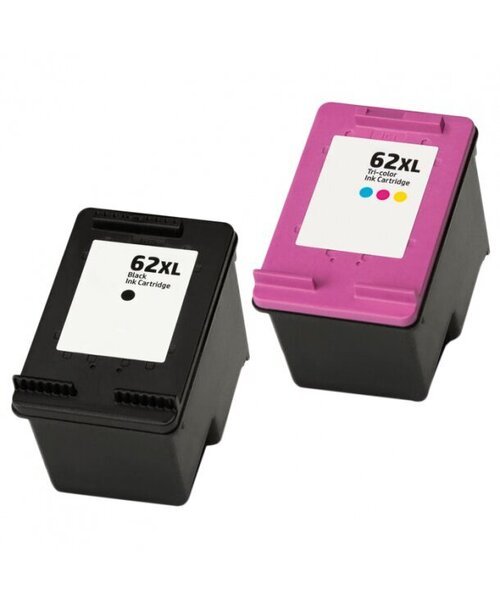 Multipakkaus mustepatruuna HP 62XL Black + HP 62XL TriColor