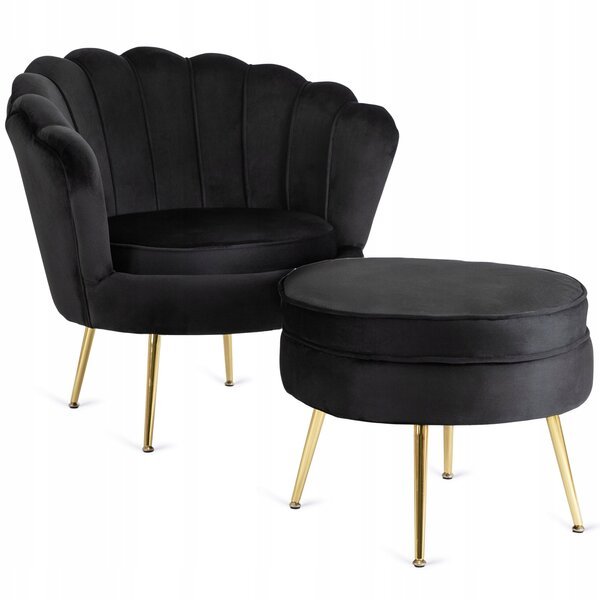 Nojatuoli Mebel Elite GRAND musta