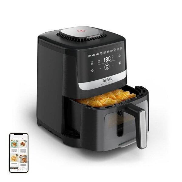 Öljytön friteuse - TEFAL - Easy Fry Silence Vision XL - 5L - 1670W - Integroitu ajastin