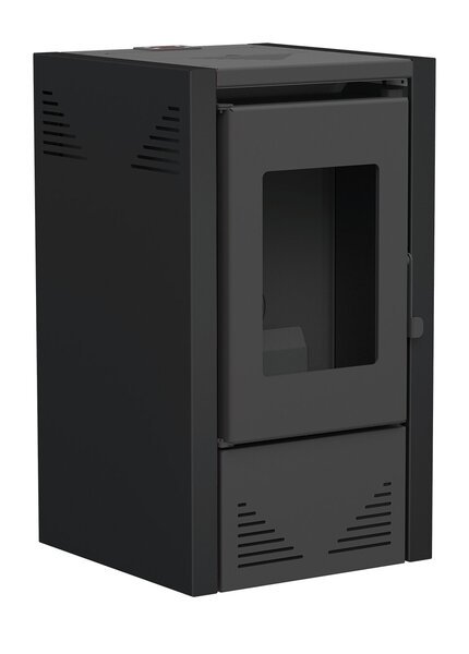 Pellettiuuni Jade 6 kW musta väri