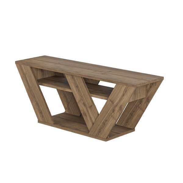 Tv-Teline, Pipralla, Decortie, 110 x 40 x 30 cm, Tumma tammi