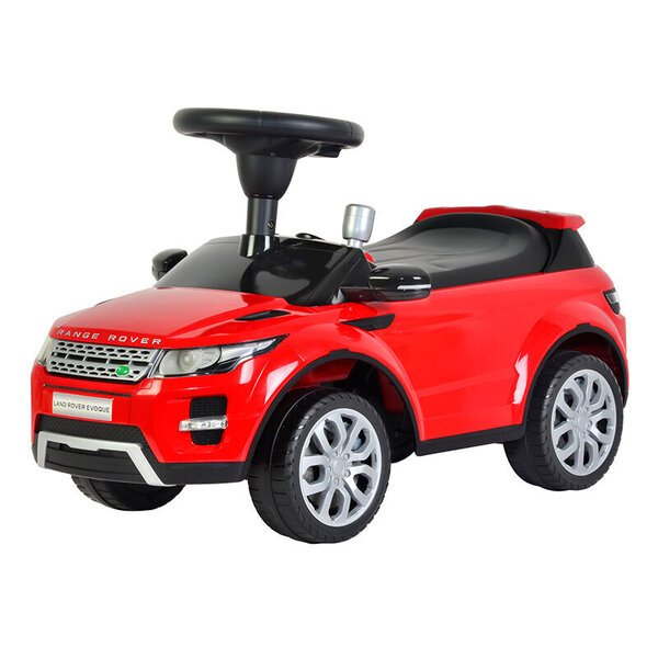 Potkuauto Land Rover, punainen