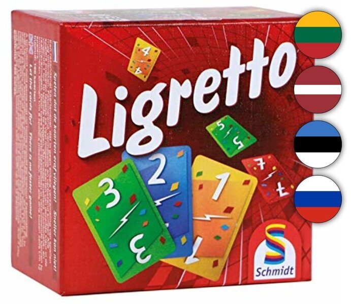 Pöytäpeli Ligretto, punainen