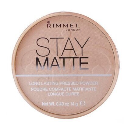 Rimmel London Stay Matte, 14 g, 004 Sandstorm