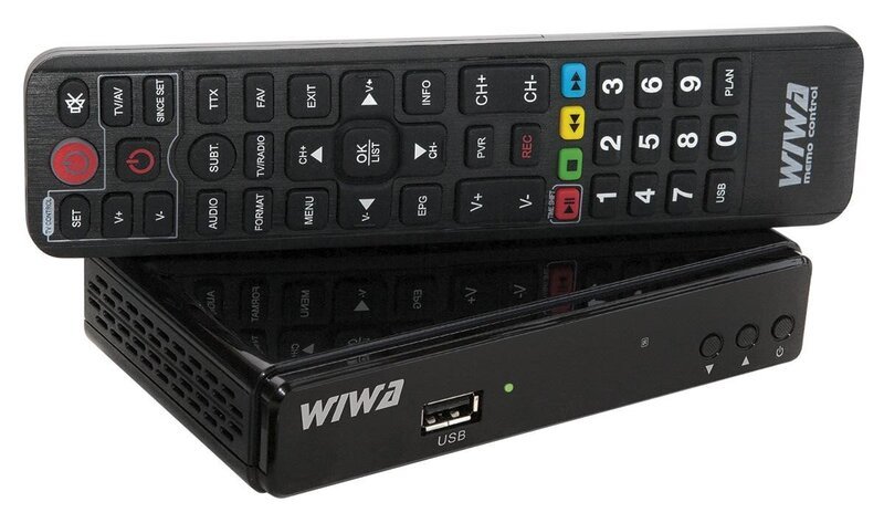 Videosoitin Tuner DVB-T/T2 - GetFort - WIWA H.265 Lite - Kompakti - Korkea Laatu