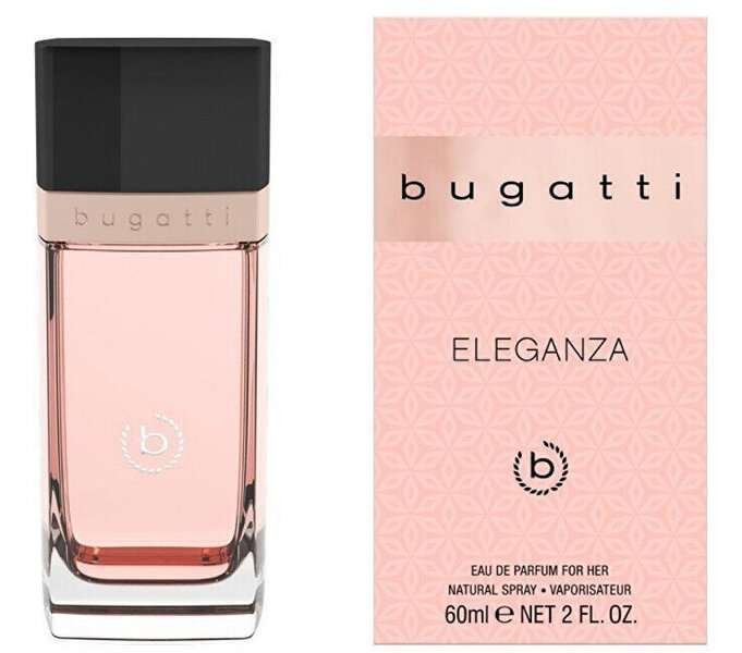 Hajuvesi Bugatti Eleganza EDP naisille, 60 ml, 60 ml