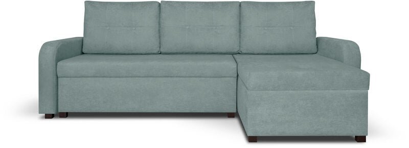 Universaali pehmeä kulmasohva Bellezza Berlin, vihreä