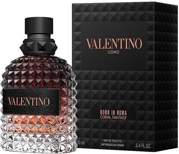 Toaletivesi Valentino Uomo Born In Roma Coral Fantasy EDT miehille, 50 ml