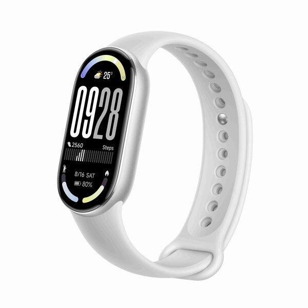 Aktiiivisuusranneke Xiaomi Smart Band 10 Glacier Silver