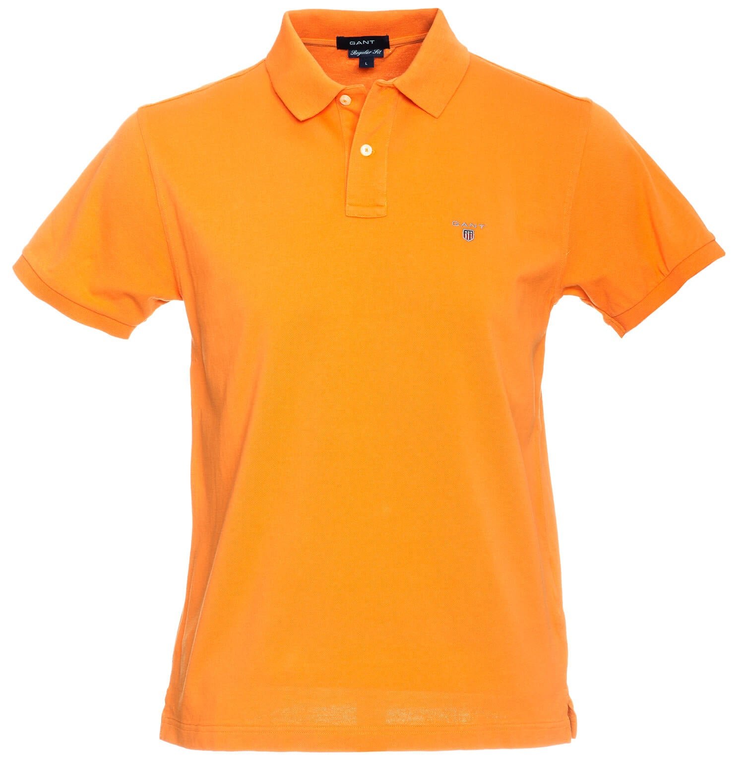 Gant Pikeepusero, Solid Pique Regular Fi Oranssi