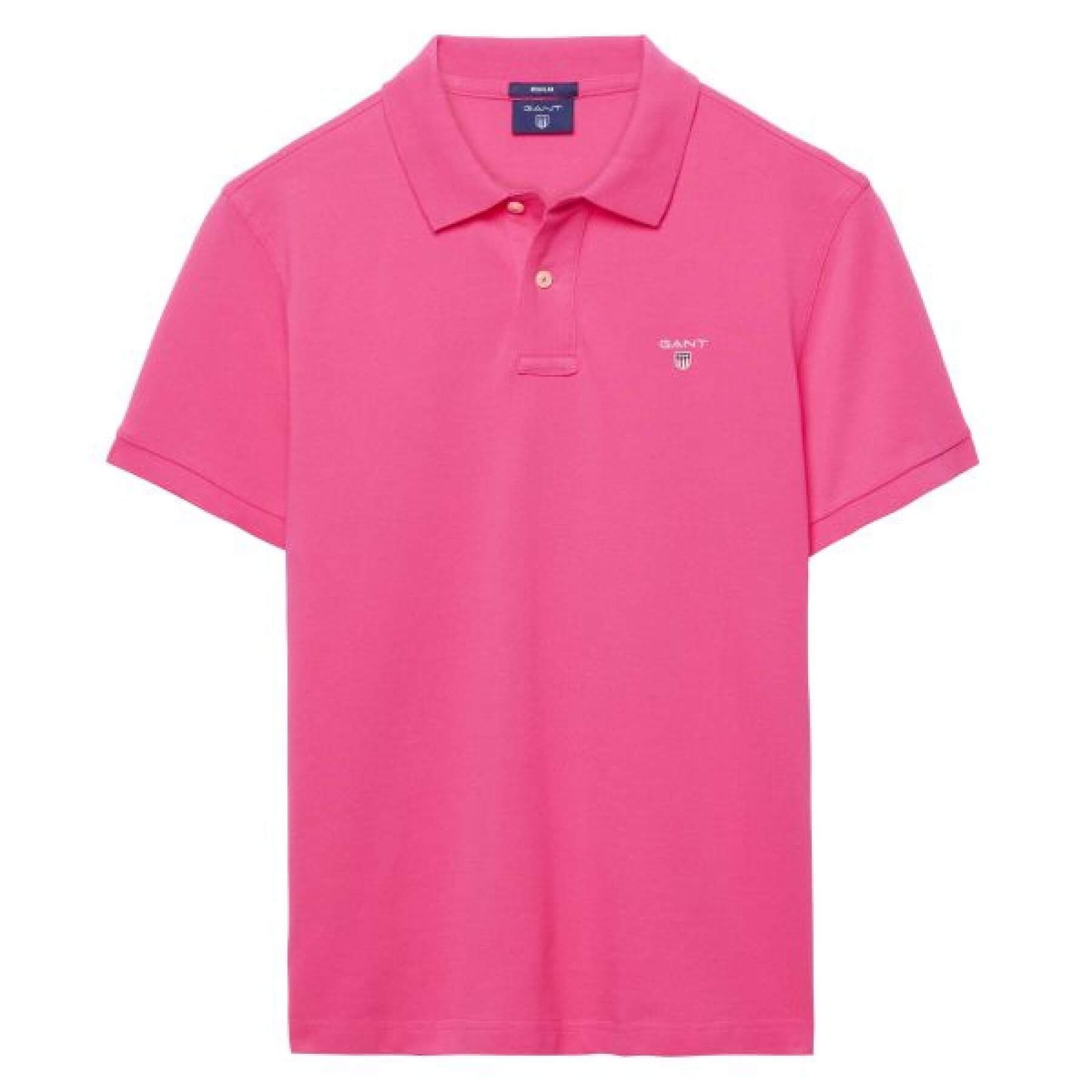Gant Pikeepusero, Solid Pique Regular Fi Fuksianpunainen