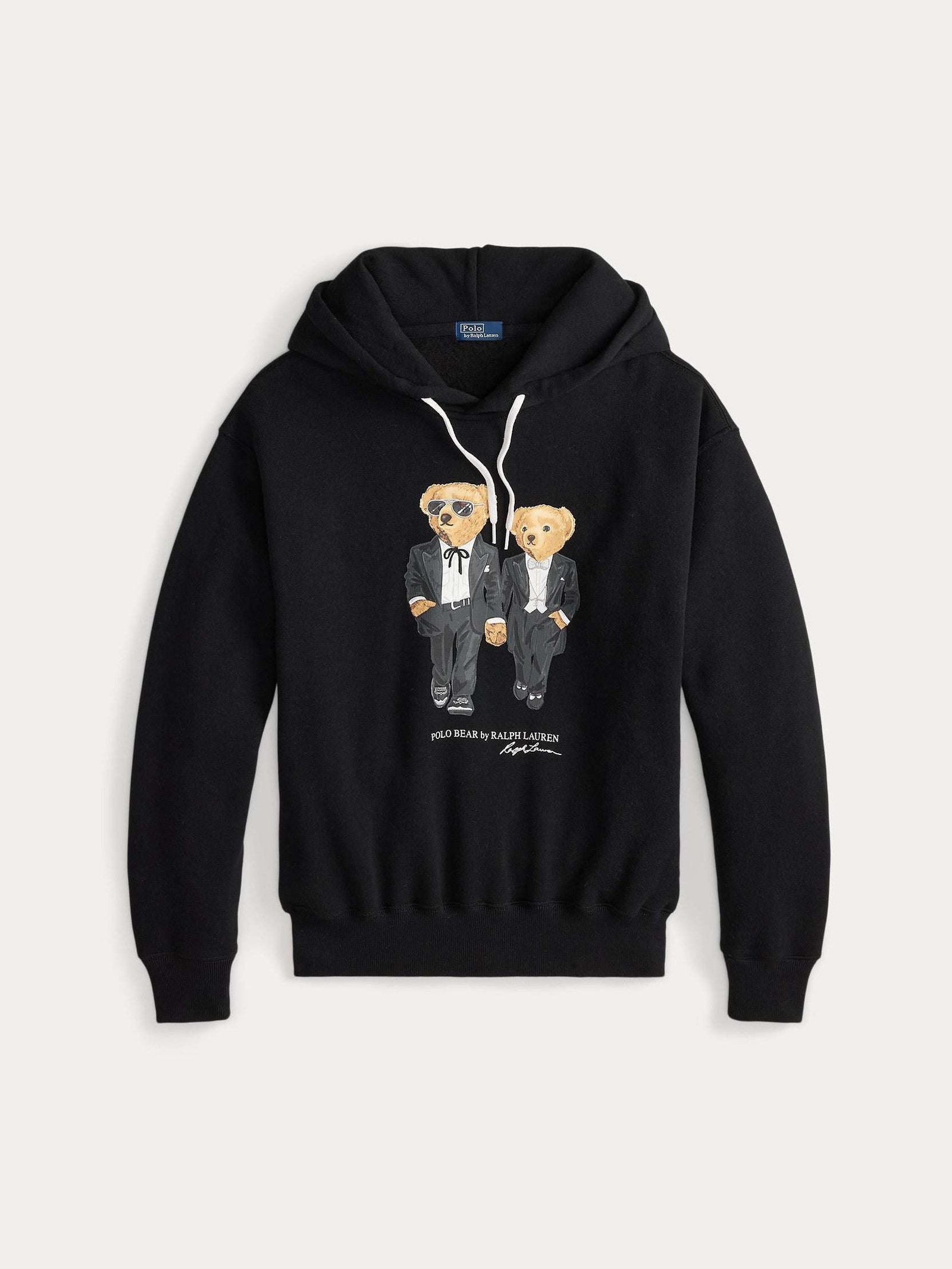 Polo Ralph Lauren naisten huppari POLO BEAR, musta