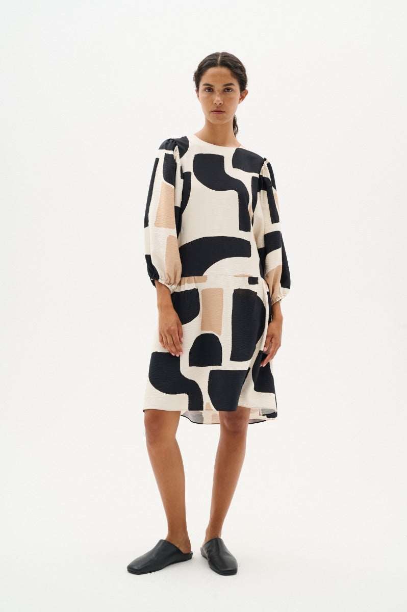 Inwear naisten mekko, COMINOIW DRESS Neutral Soft Blocks