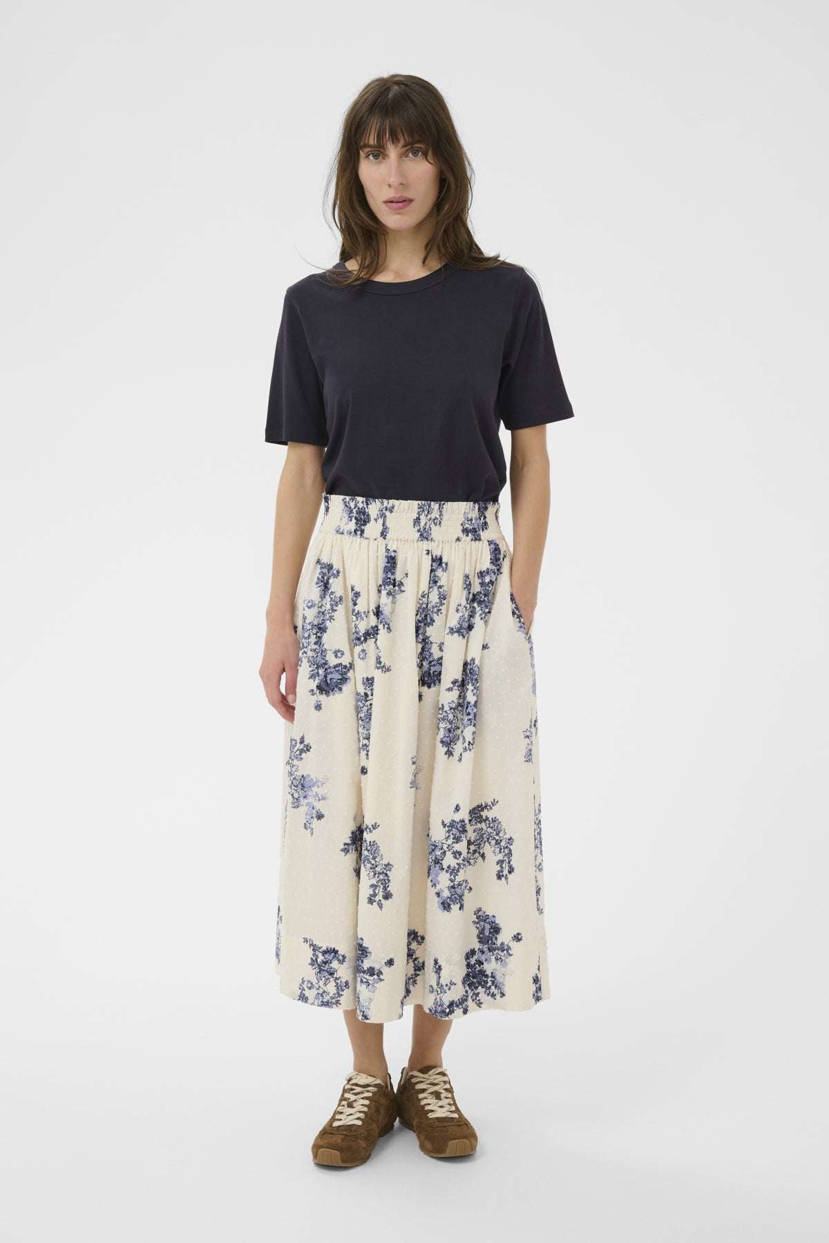Part Two hame AMAIAPW SK, Blue Shadow Flower Print