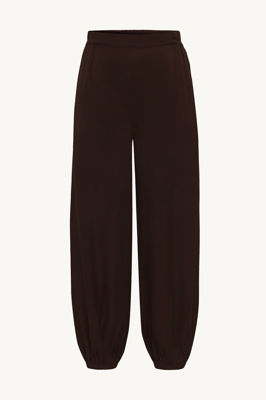 Claire naisten housut Talula Pants, tummanruskea