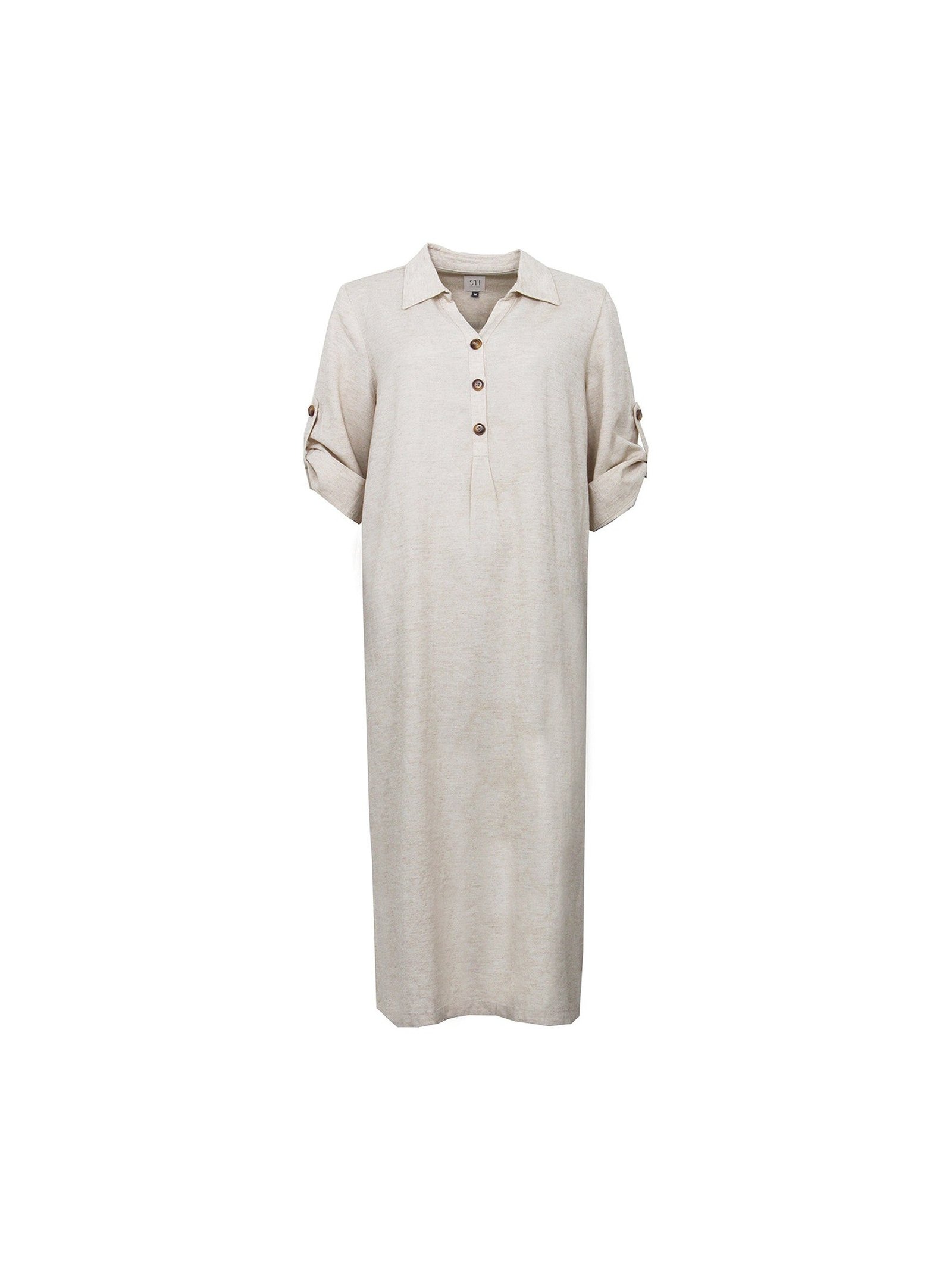 S.T.I mekko Carlei Solid Dress, vaalea beige