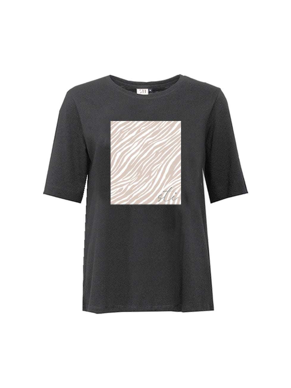 S.T.I naisten t-paita Fay T-Shirt, musta
