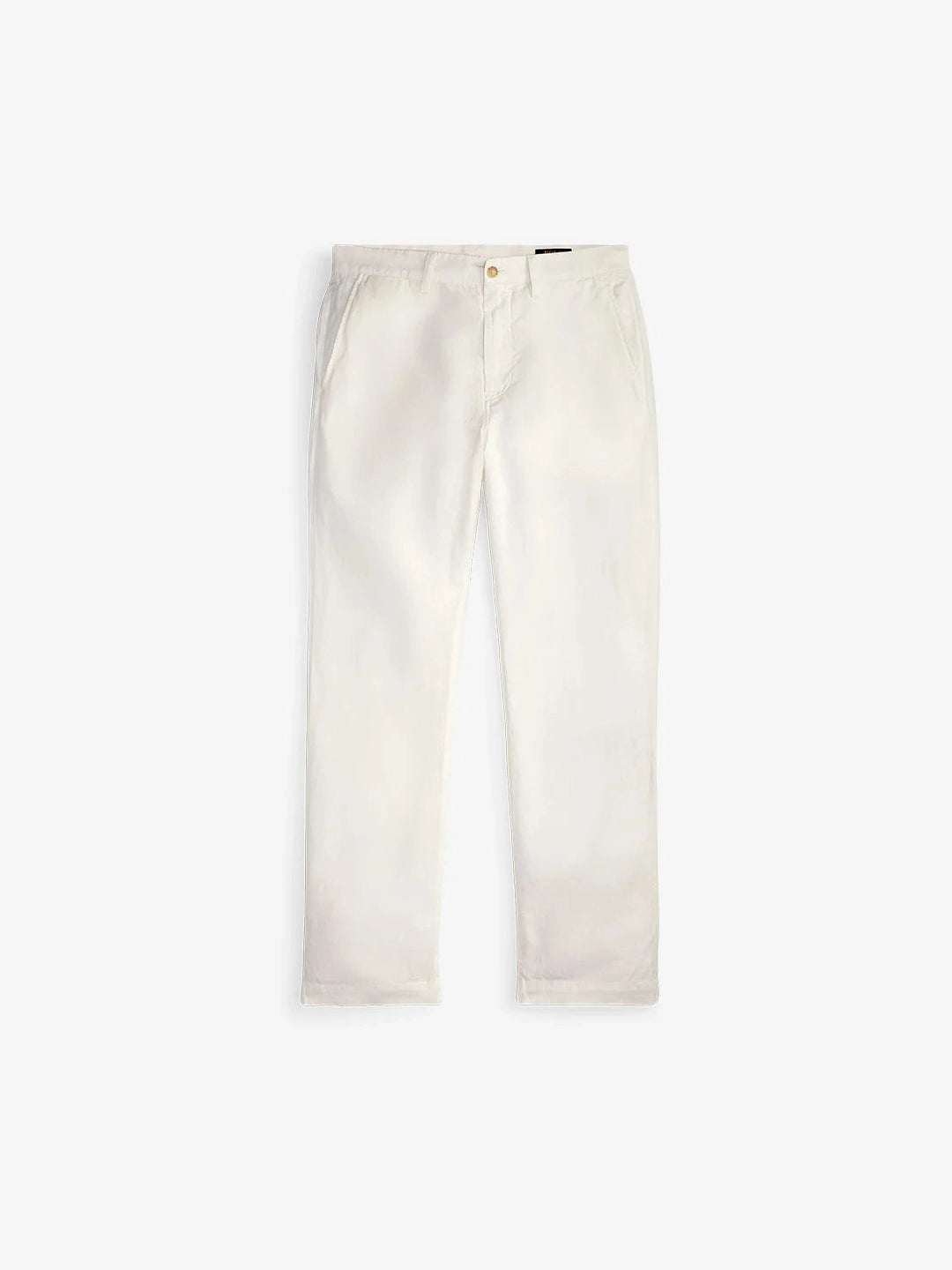Polo Ralph Lauren miesten housut Linen Trousers, valkoinen