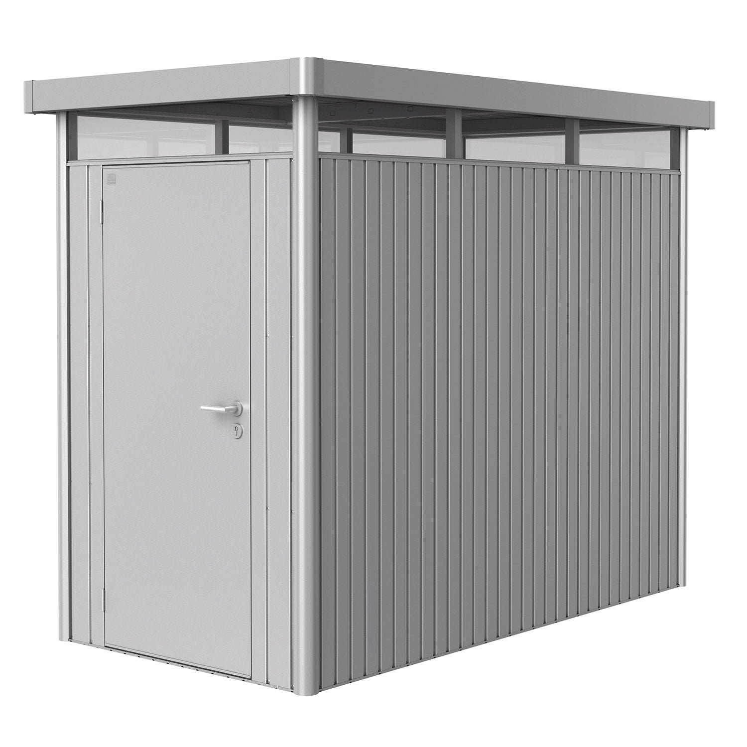 Biohort, Highline puutarhavarasto koko hs metallic hopea